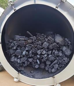 बड़ी उत्पादन क्षमता, पर्यावरण के अनुकूल, कोई खुली लौ, धुआं मुक्त क्षैतिज कार्बोनाइजेशन भट्ठी - Product Image 6