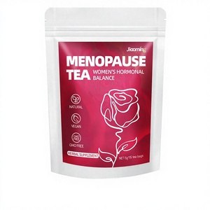 ชาหอมปรุงพิเศษสำหรับวัยหมด<span class=keywords><strong>ประจำเดือน</strong></span> ผสมพุทราแดง ลำไย ดอกกุหลาบ บีทรูท และมัลเบอร์รี่ - 75 กรัม 15 ซอง - Product Image 1