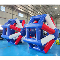 Rouleau aquatique gonflable 3D, parc aquatique gonflable, rouleaux aquatiques gonflables, cylindre aquatique gonflable pour humain, hamster aquatique