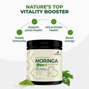 モリンガ葉エキス粉末豊富なタンパク質ビタミン免疫髪肌健康大人 - Product Image 6