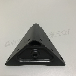 Soporte Triangular de Ángulo Fijo de Tres Lados, Soporte de Hierro para Cama, Acero al Carbono con Recubrimiento de Zinc, Conector de Muebles Duradero - Product Image 3