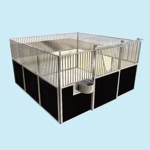 Equine Product for Horse Stables Horse Boxes with Upper Grills horse stable box