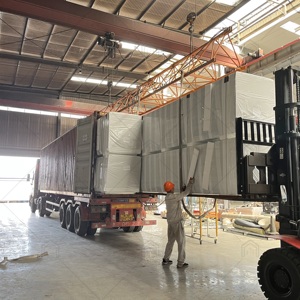 Paneles de Pared Exterior, Revestimiento de <span class=keywords><strong>Fachada</strong></span> de Edificios, Paneles de Aislamiento Térmico Exteriores Impermeables y Resistentes al Viento, Paneles Ignífugos de Acero para Almacenes - Product Image 5