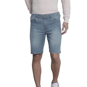 Shorts de Mezclilla de Algodón para Hombre, Corte Regular, Cintura Media, Diseño con Bolsillos, Shorts Casuales para Uso Diario, Shorts de Mezclilla de Alta Calidad para Hombre - Product Image 1