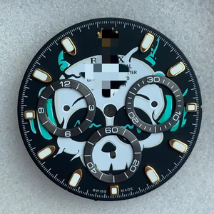 OEM rlx/pp Day-tona dial 40มม.-การเคลื่อนไหว3255โลโก้ quadrante s สไตล์ PRX ที่กำหนดเองหน้าปัดสีเขียว228238รองรับ114060 vsf - Product Image 3