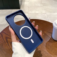 Coque arrière respirante à dissipation thermique magnétique pour OnePlus 15 13 12 / pour OnePlus Ace 6, protection de charge sans fil de refroidissement