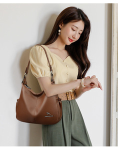 Nuevas Bolsas de Mensajero de Alta Calidad para Mujer, Bolsos de Mano de Cuero PU, Bolsos Cruzados, Bolsos de Hombro de Diseñador para Mujer, Bolsos Tote con Asa Superior - Product Image 5