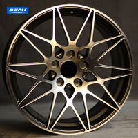 Rines Forjados DEAN DP203 de 17/18/19/20/21 Pulgadas para BMW-435, Color Gris Oscuro, Diseño de Malla de Aleación de Aluminio 6061, Rines Forjados OEM Personalizados