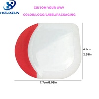 Grattoir à pâte en plastique léger avec gadget de cuisine à prise souple pour outils de cuisson et de pâtisserie