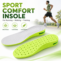 Semelles intérieures invisibles YDHN pour hommes et femmes, rehaussement de 1,5 à 3,5 cm, en PU, avec coussin d'air, absorption des chocs, confort sportif – Vente directe usine