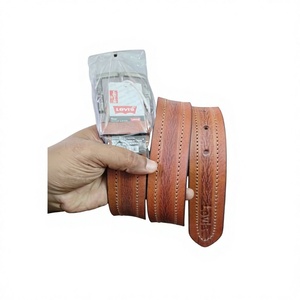 Ceinture pour homme en cuir de vachette de style vintage, écologique, légère, résistante, à boucle carrée, boucle en acier, crâne 3D - Product Image 4