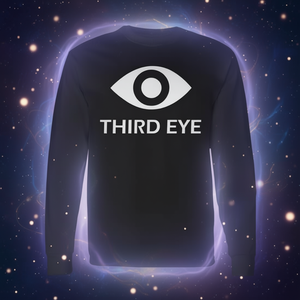 Camiseta de Manga Larga con Símbolo del Tercer Ojo Abstracto, Visión Mística Única, Producto Promocional - Product Image 3