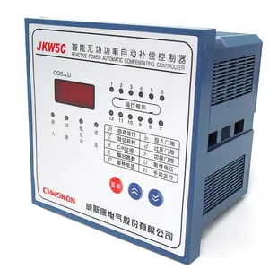 Jkw5c-relé de Control de Factor de potencia, 10 12, compensación automática, regulador AC220V