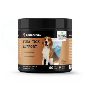 No Harsh Chemicals Natural Way to Enjoy The Outdoors Flea & Tick Soft Chew Dogs Supplement