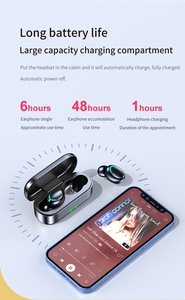 Écouteurs S9 Bt <span class=keywords><strong>2023</strong></span> TWS avec étui de charge pour téléphones intelligents, nouveauté tendance, meilleure vente, 5.1 - Product Image 6