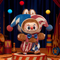 Vente en gros transfrontalière : Boîte mystère de jouets POP MART Série Why so SERIOUS, Pendentif en PVC et peluche, Décoration de sac, Cadeau, Ornement de collection