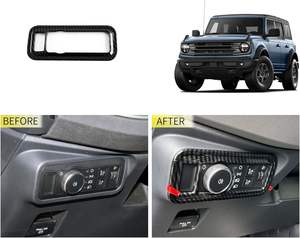 Accesorios LUMA 4x4, cubiertas de Panel de ajuste de interruptor de faro ABS Popular para vehículos de puerta Ford Bronco 2021-2024 2/4 - Product Image 4