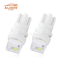 T10 W5W Cerámica 3D LED Cuña impermeable Luces de matrícula WY5W Lámpara lateral de giro Luz de techo de lectura de coche Bombilla de estacionamiento automático