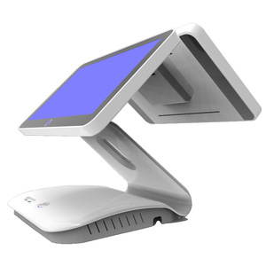 Nouvelle conception de <span class=keywords><strong>caisse</strong></span> enregistreuse de supermarché à double écran, machine POS avec processeur Intel Core I3, système d'exploitation <span class=keywords><strong>Android</strong></span>, boîtier métallique - Product Image 1