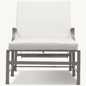 Chaise longue d'extérieur moderne en <span class=keywords><strong>métal</strong></span> <span class=keywords><strong>noir</strong></span> pour patio, <span class=keywords><strong>jardin</strong></span>, plage, hôtels, villas, cour – Mobilier <span class=keywords><strong>de</strong></span> <span class=keywords><strong>jardin</strong></span> en aluminium - Product Image 3