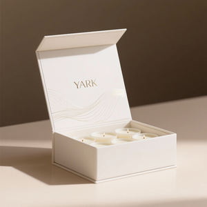 Boîte en papier de qualité supérieure avec fermeture magnétique intégrée, boîte cadeau magnétique personnalisée pour les produits en flacon de parfum en verre - Product Image 6