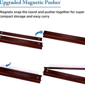 Bandeja Magnética Duradera para Mahjong, Organizador de Almacenamiento de Mahjong, Soporte para Dominós - Product Image 4