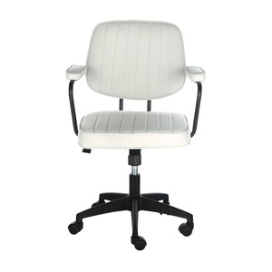 Stylish <strong>Pink</strong> Fabric Office Desk <strong>Chair</strong> with Armrst - Product Image 4