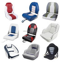 Chaise de capitaines de ponton inclinable de luxe à dossier haut Siège de bateau seau Siège de yacht