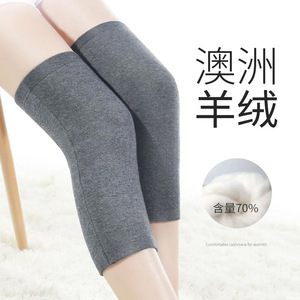 Genouillères chaudes pour femmes, 100% cachemire, chauffe-jambes au-dessus du genou, Smlxl, pour le cyclisme, l'hiver, pour rester au chaud, gris noir - Product Image 3