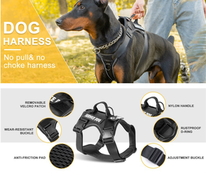 X21フレンドリーな中型犬用ハーネス豪華なスポーツスタイルゴールデンレトリバー/ラブラドールナイロン環境に優しい暴動ベストチェスト - Product Image 4