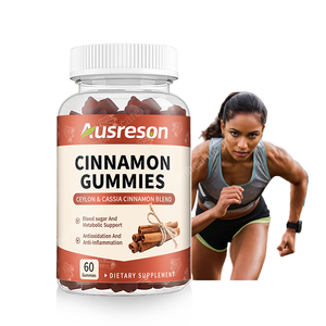 Ausreson OEM Caramelle Gommose alla Cannella Naturali a Base Vegetale Integratore Quotidiano per il Benessere - Product Image 1