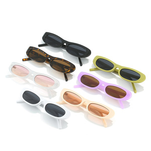Lunettes <span class=keywords><strong>de</strong></span> soleil rétro œil <span class=keywords><strong>de</strong></span> chat pour femmes, protection UV, tendance, article phare, verres PC, logo personnalisé, lunettes <span class=keywords><strong>de</strong></span> soleil pour femmes, <span class=keywords><strong>petite</strong></span> <span class=keywords><strong>taille</strong></span> - Product Image 2