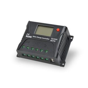 조명 제어 시간 제어 ODM 10-60A <span class=keywords><strong>12V</strong></span> 24V/48V PWM 태양열 충전 컨트롤러 - Product Image 3