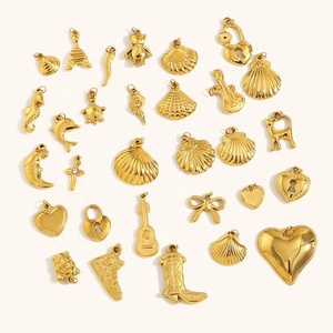 Ciondolo collana Dingran gioielli impermeabili personalizzati in acciaio inossidabile e ciondoli accessori fai da te - Product Image 1