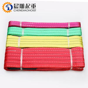 Phẳng Mắt và vành đai mắt Sling 1t 2t 3t 4t 5t 6t <span class=keywords><strong>8t</strong></span> 10t 12t nâng hoist <span class=keywords><strong>Webbing</strong></span> Sling - Product Image 4