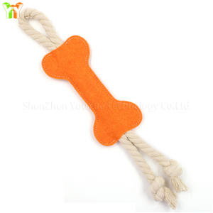Hond Speelgoed Creatieve Hond Vilt Bot Knarsen Tanden Training Botstok Hond Kauw Speelgoed Met Touw - Product Image 2
