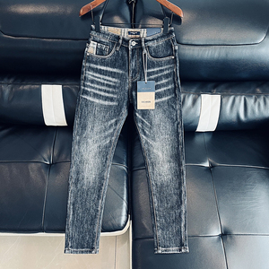 <span class=keywords><strong>Jeans</strong></span> da <span class=keywords><strong>Uomo</strong></span> a Basso Prezzo all'Ingrosso con Logo Personalizzato, Stile Retrò <span class=keywords><strong>alla</strong></span> <span class=keywords><strong>Moda</strong></span>, Lavaggio Street, Strappati, Casual, Vestibilità Slim - Product Image 5