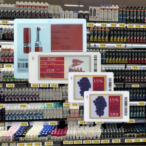 Étiquette de prix numérique de 1,8 pouce, vente en gros personnalisée, étiquette de prix électronique E-ink Epaper ESL pour magasin, étiquette de prix électronique pour étagère, étiquette de prix E-Eaper - Product Image 1