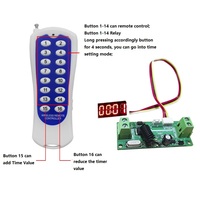 Interrupteurs à distance sans fil RF DC3.7-15V, relais temporisé, 433MHZ, module de contrôle à distance intelligent pour l'éclairage, fabricant
