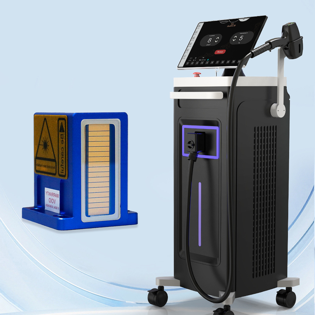 Depilation 2400W Platinum Titanium Diode Laser Hair Removal Machine/755 808 1064 Beauty Laser Salon Equipment with AI System