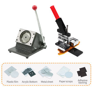 2025 Hot Selling Handleiding Metalen Vierkante Koelkast Magneet Foto Maken <span class=keywords><strong>Machine</strong></span> Kit Met 1000Sets Magneet Materiaal - Product Image 2