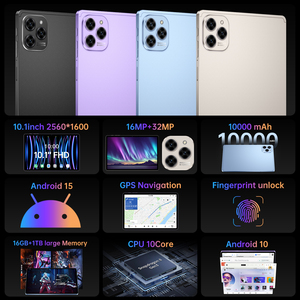 Business Use 5G Network Tablet PC-Brand New <strong>Pad</strong> 16 Pro 10.1inch FHD+ 16+1TB Android 15 OS Dual SIM Fingerprint Unlock GPS - Product Image 2