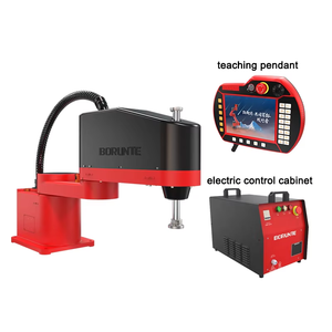 Robot industriel horizontal rapide et agilité supérieure BORUNTE BRTIRSC0810A SCARA, Cobot, Moteur de boîte de vitesses, 4 axes, charge utile 10 kg, portée 800 mm - Product Image 4