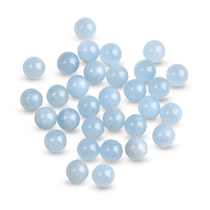 Cabochon di <span class=keywords><strong>Acquamarina</strong></span> Naturale su Misura, Colore Blu, Pietra Portafortuna per Creazione di Gioielli, Gemma Naturale Sfusa - Product Image 2