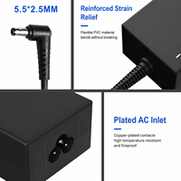 Chargeur pour ordinateur portable 180W compatible avec l'adaptateur secteur Hasee 19,5V 9,23A (connecteur 4,5 x 3,0 mm)