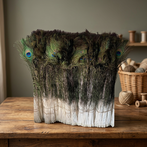 Adornos de Plumas de Pavo Real Naturales para Decoración de Bodas y Manualidades - Product Image 1