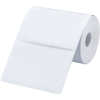Autocollants Blancs Personnalisés en Rouleau, Étanches, en Vinyle ou en Papier, Étiquettes de Logo de Produit