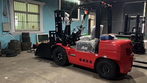 HANGCHA A30 chariot élévateur électrique d'occasion 3 tonnes 3,5 tonnes avec décalage latéral Prix bas Bon état Shanghai à vendre - Product Image 2