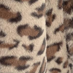 100% Polyester fausse fourrure de lapin imprimé léopard 10mm 500g imprimé Animal cheveux de lapin pour peluche peluche jouet Animal - Product Image 4