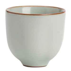 Tasse à thé Tianqing Ru Kiln, tasse maîtresse individuelle en céramique, petit bol de dégustation, usage domestique, style chinois traditionnel, finition mate - Product Image 5
